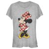 Junior’s Mickey & Friends Minnie Mouse Portrait T-Shirt