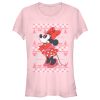Junior’s Mickey & Friends Minnie Winter Sweater T-Shirt