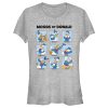 Junior’s Mickey & Friends Moods of Donald Duck T-Shirt