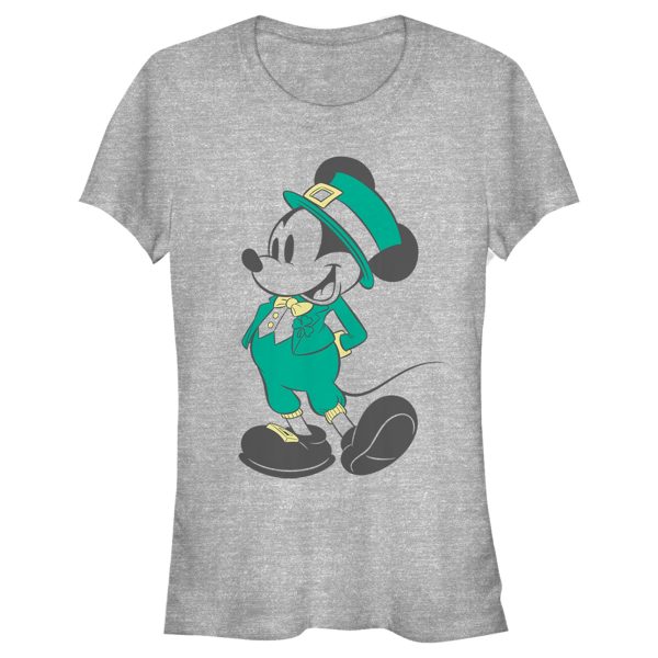 Junior’s Mickey & Friends Mousey Leprechaun T-Shirt