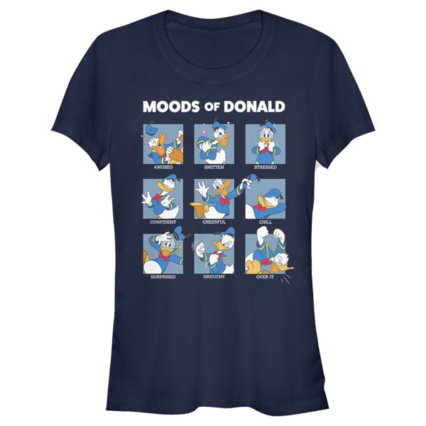 Junior’s Mickey & Friends The Moods of Donald Duck T-Shirt