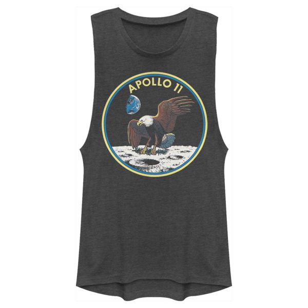 Junior’s NASA Apollo 11 Round Emblem Festival Muscle Tee