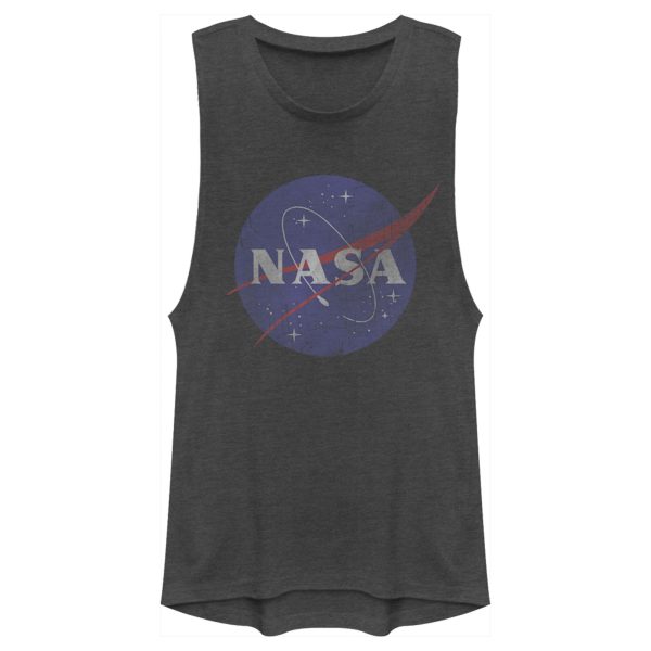 Junior’s NASA Logo Festival Muscle Tee