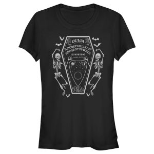 Junior’s Ouija Halloween Coffin T-Shirt
