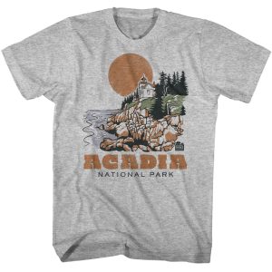 National Parks – Acadia Lighthouse (Graphite)_5357