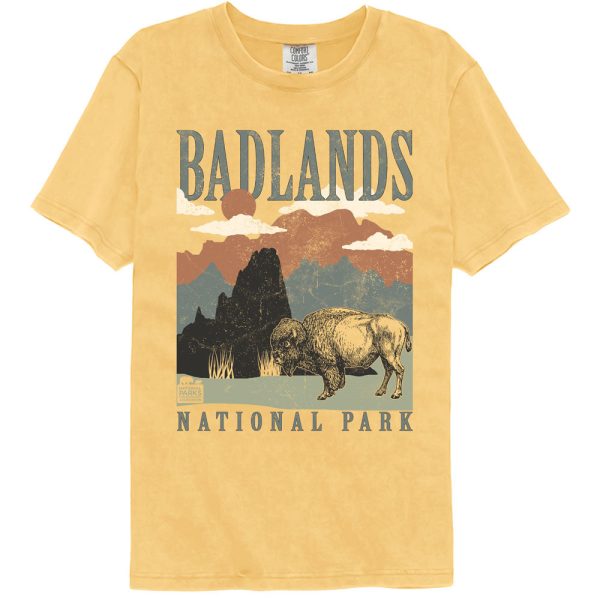 National Parks – Badlands Minimalist Landscape