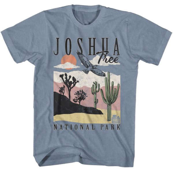 National Parks – Joshua Tree Landscape with Cacti