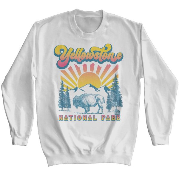 National Parks – Yellowstone Gradient Sun Sweatshirt