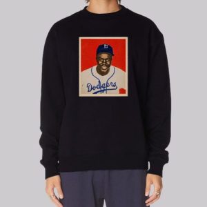 1949 Bowman Jackie Robinson Sweatshirt 4