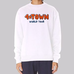 4town Merch World Tour Sweatshirt 4town Merch World Tour Sweatshirt
