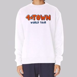 4town Merch World Tour Sweatshirt 3 4town Merch World Tour Sweatshirt 4