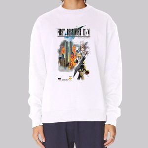 9 11 Final Fantasy First Responder Sweatshirt 9 11 Final Fantasy First Responder Sweatshirt
