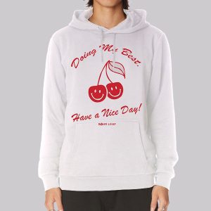 90’s Doing My Best Smiley Face Cherry Sweatshirt