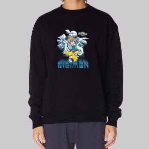 90s Vintage Digimon Sweatshirt 3 90s Vintage Digimon Sweatshirt 4