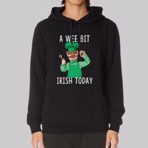 A Wee Bit Irish Today Swedish Chef Sweatshirt