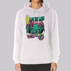 A Wild Cathulhu Poster Graphic Sweatshirt