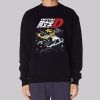Aesthetic Anime Initial D Sweatshirt