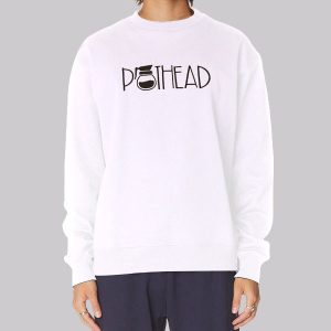 Aesthetic Font Pothead Coffee Sweatshirt Aesthetic Font Pothead Coffee Sweatshirt