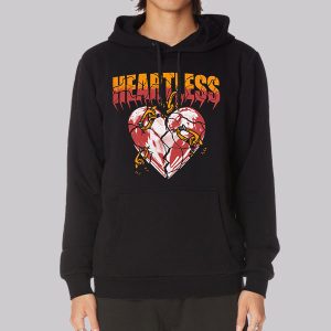 Aesthetic Typography Art Heartless Sweatshirt