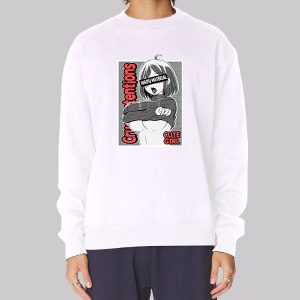 Ahegao Face Hentai Waifu Sexy Sweatshirt