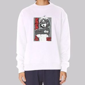 Ahegao Face Hentai Waifu Sexy Sweatshirt 4