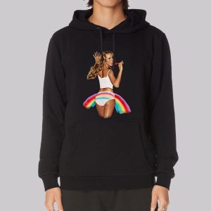 Album Merch Tour Mariah Carey Rainbow Sweatshirt
