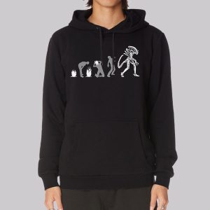 Aliens Evolution of Xenomorph Skull Sweatshirt