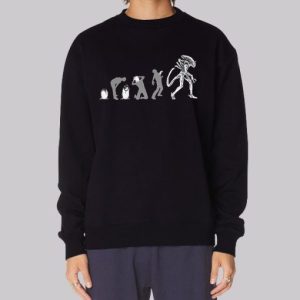 Aliens Evolution of Xenomorph Skull Sweatshirt 4