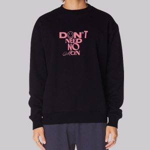 Alisha Marie Merch Dont Need No Man Sweatshirt Alisha Marie Merch Dont Need No Man Sweatshirt