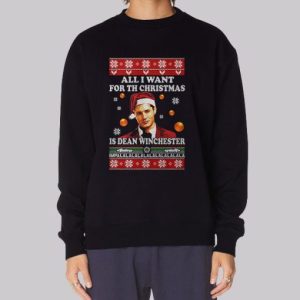 All I Want for Th Christmas Is Jared Padalecki Sweatshirt 4