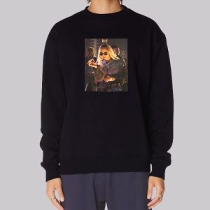 Ally Lotti Merch Poster Sweatshirt 4