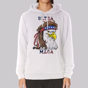 American Flag Mullet Ultra Maga Sweatshirt