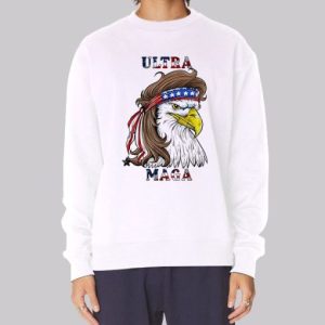 American Flag Mullet Ultra Maga Sweatshirt 3 American Flag Mullet Ultra Maga Sweatshirt 4