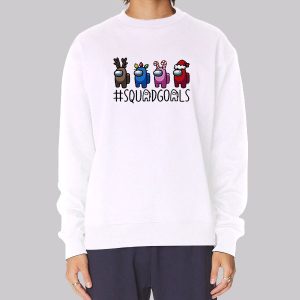 Among Us Squad Goals Friends Sweatshirt