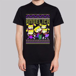 Angelica Rugrats Ugly Christmas Sweatshirt
