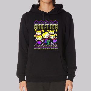 Angelica Rugrats Ugly Christmas Sweatshirt 3