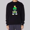 Angry Mad Face Marvin the Martian Sweatshirt