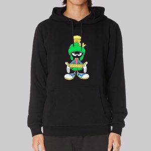 Angry Mad Face Marvin the Martian Sweatshirt