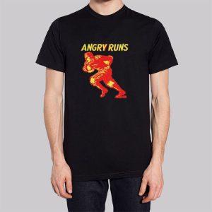 Angry Runs Good Morning Football Sweatshirt 3