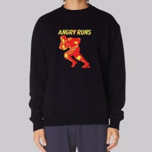 Angry Runs Good Morning Football Sweatshirt 4