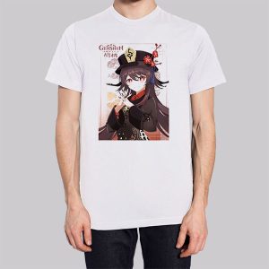 Anime Genshin Impact Hu Tao X Smile Sweatshirt 3