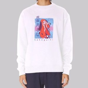 Anime Girls Yomozuki Kakegurui Sweatshirt 3 Anime Girls Yomozuki Kakegurui Sweatshirt 4