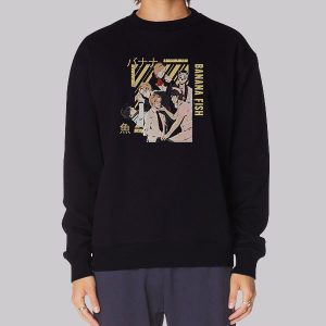 Anime Japanese Arthur Banana Fish Sweatshirt Anime Japanese Arthur Banana Fish Sweatshirt