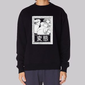 Anime Waifu Japanese Sexy Ahegao Sweatshirt Anime Waifu Japanese Sexy Ahegao Sweatshirt