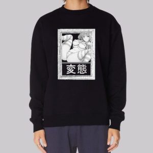 Anime Waifu Japanese Sexy Ahegao Sweatshirt 4