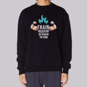 Anime Workout Clothes Train Insaiyan Sweatshirt 4