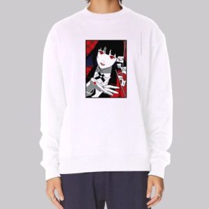 Anime Yumeko Kakegurui Sweatshirt 3 Anime Yumeko Kakegurui Sweatshirt 4