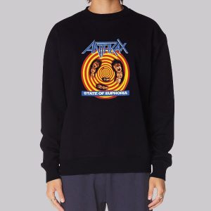 Anthrax State of Euphoria Merch Sweatshirt
