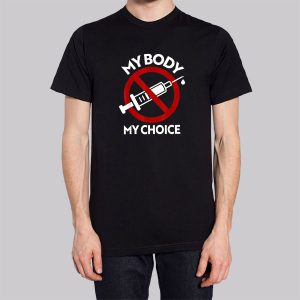 AntiVax My Body My Choice Vaccine Sweatshirt 3