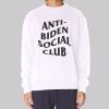 Antibiden Social Club Back Print Sweatshirt